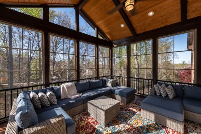 Luxury Sunroom Interior